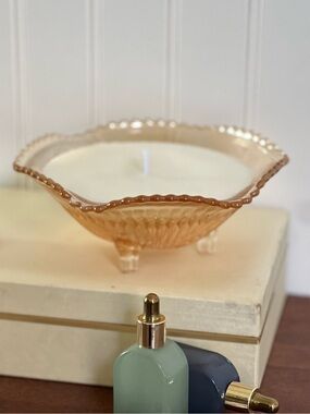 Vintage Jeannette Glass Marigold Carnival Glass